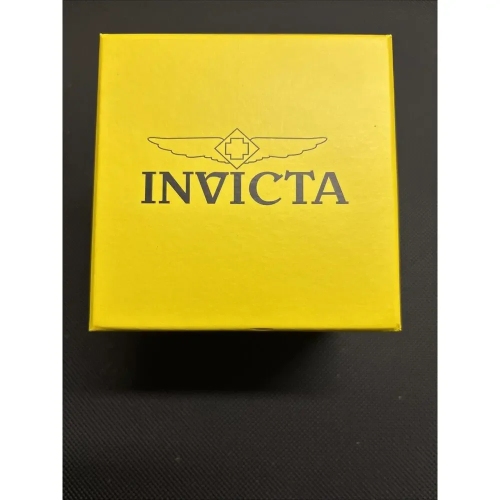 Invicta Pro Diver Quartz Model 40006 Yellow Silicone Band New In Box